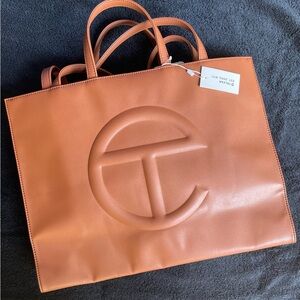 Telfar Brown Tote Bag